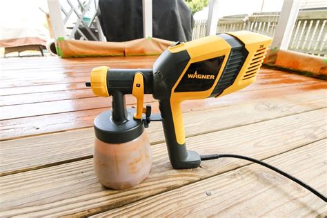 How To Re Stain A Deck With A Sprayer
