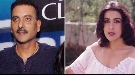 The Tragic Love Story Of Team India Head Coach Ravi Shastri And Bollywood Actress Amrita Singh