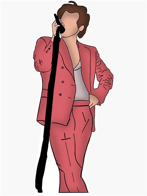 Harry Styles Clipart Sticker For Sale By Prxcess0613 Redbubble