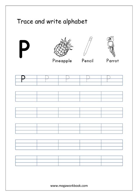 Free English Worksheets Alphabet Writing Capital Letters Letter