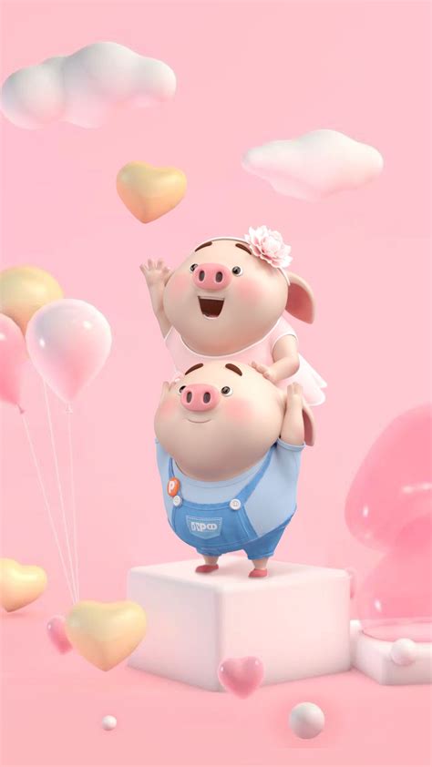 Watchvqbbeodwdn18andt206s Pig Wallpaper Cute