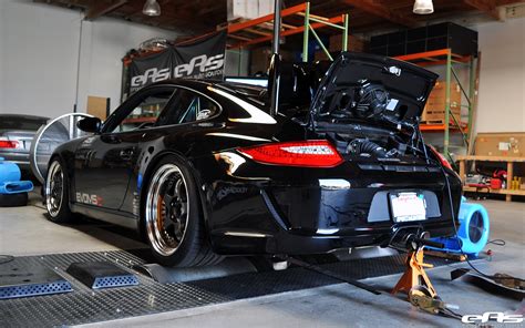 Jet Black Porsche 997 On The Dyno Bmw Performance Parts And Services