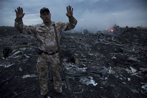 A Malaysian Airlines Passenger Jet Was Shot Down In Eastern Ukraine
