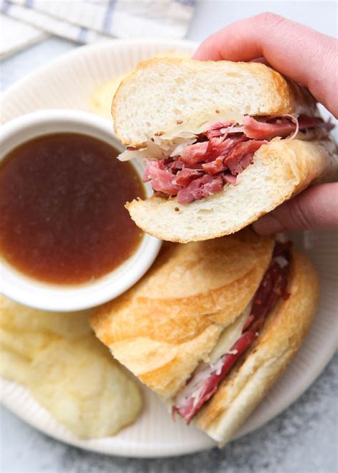Have you made this recipe? Corned Beef French Dip Sandwiches - Completely Delicious