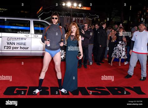 The World Premiere Of Grimsby On 22022016 At Odeon Leicester Square