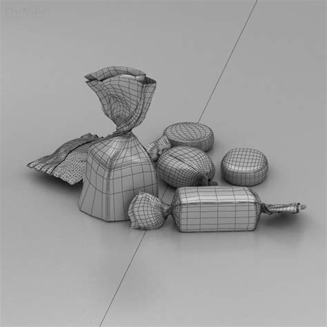 Candies 3d Model Cgtrader