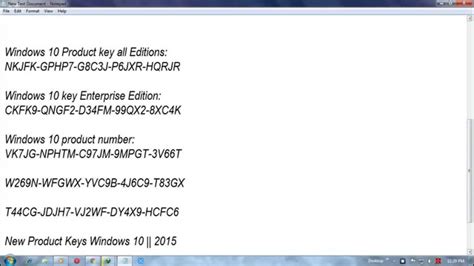 Windows 10 Pro Serial Key 10240 Selfiedepot