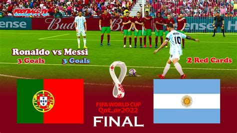 Portugal Vs Argentina Fifa World Cup 2022 Final Match Efootball Pes