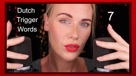 Asmr Whispered Dutch Trigger Words For Relaxation Youtube