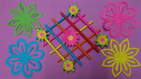 How to Make Wall Hanging Decoration with Color Paper | DIY ... Want to make your own wall hanging i hope you like the diy paper flower hanging simple and beautiful wall hanging.