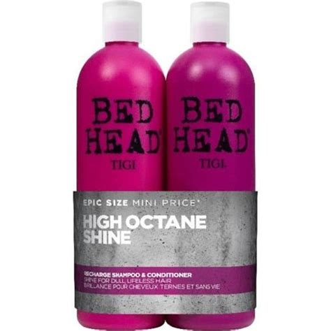 TIGI Shampoing avec après shampoing Bed Head Recharge 2 x 750 ml
