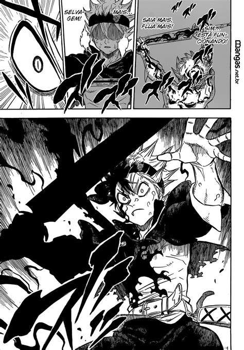Black Clover Asta Manga Panels