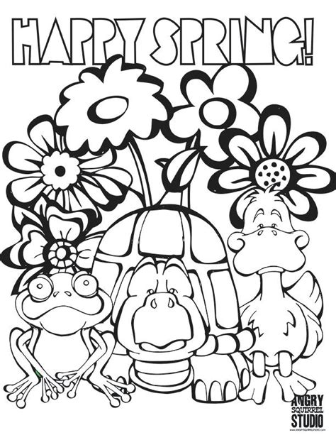 Christian Spring Coloring Pages At Free Printable