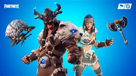 Nuevas Skins Vikingas Fortnite Jugando En Directo Youtube