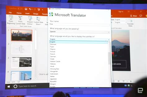 Microsoft Powerpoint Adds Real Time Presentation Translation