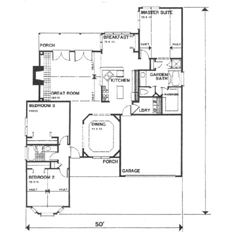 House 12560 Blueprint Details Floor Plans