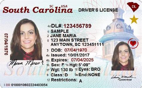 New Sc Licenses And Id Cards Now Available