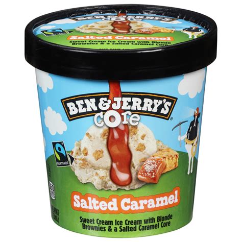 Save On Ben Jerry S Ice Cream Salted Caramel Core Order Online Delivery Giant