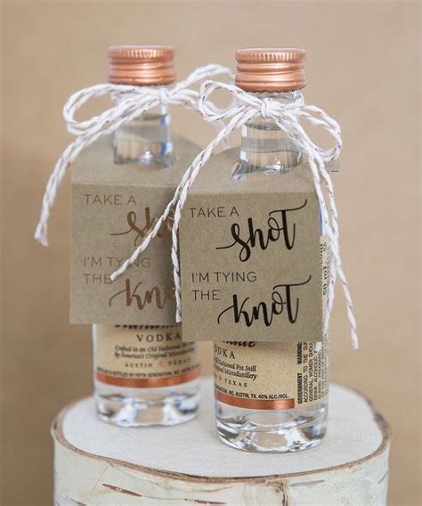 Mini Alcohol Favor Tags In 2020 Fun Bridal Shower Games Mini Alcohol Bottles Wedding Party
