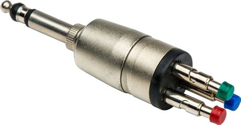 The unbalanced cable uses a single center conductor, and the shield, for the audio signal to travel on. Markerplug Tip-Ring-Sleeve B Male