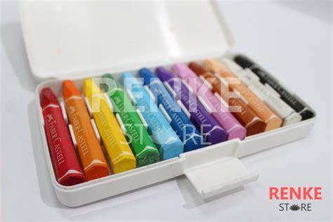 Jual Crayon Faber Castell 12 Oil Pastels Krayon Di Lapak Renke Store