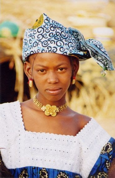 Africa A Fula Jalon Fulani People Girl In Guinea ©mount Abarim
