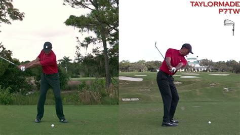Tiger Woods Iron Swing Sequence And Slowmotion Youtube