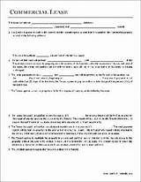 Photos of Free Printable Commercial Lease Agreement Forms