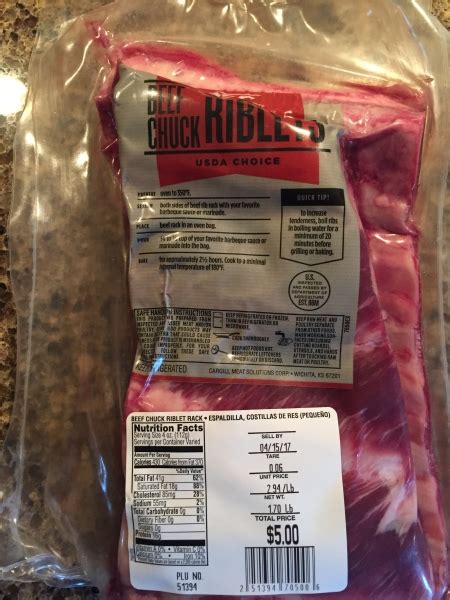 It is still dryer than pork in my opinion, but makes a nice change. Beef Chuck Riblet Recipe - Beef Chuck Short Ribs Lots Of ...