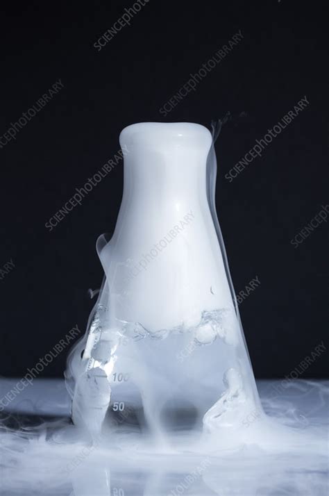 Dry Ice Sublimating Stock Image C0307576 Science Photo Library