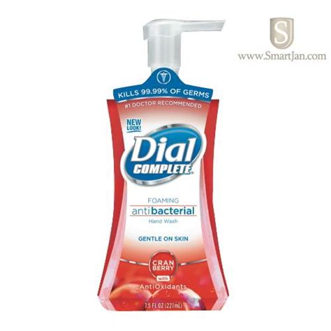 Dia03016 Dial Complete Antibacterial Foaming Hand Wash Cranberry