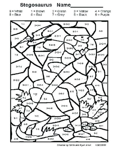 Division Coloring Pages At Free Printable Colorings