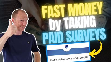 fast money for taking surveys opinionpioneer payment proof how to get paid step by step