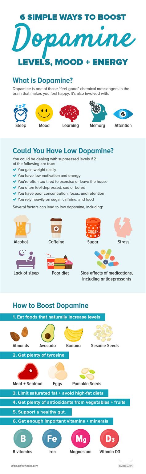 6 Simple Ways To Boost Dopamine Levels Mood Energy Paleohacks Aria Art