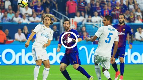 Barcellona-Real Madrid diretta streaming e tv: ecco dove vederla