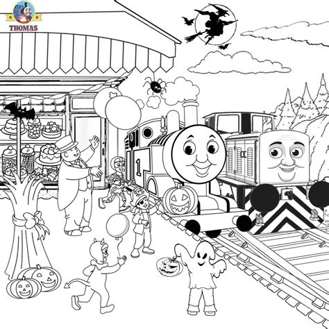 It was adapted for television by britt allcroft using the original stories from the railway series before using original stories. Free Printable Halloween Ideas Kids Activities Thomas ...