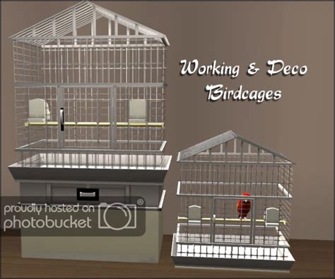 Cages à Oiseaux Sims 4 Pets Mod Sims 4 Pets House Decorating Ideas