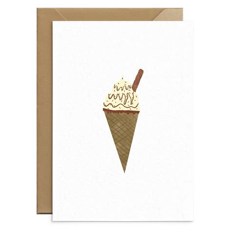 Ice Cream Cards Card Pack Greeting Card Set Notecards Etsy Uk