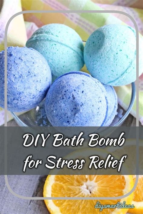 Diy Homemade Bath Bomb For Stress Relief Homemade Bath Products