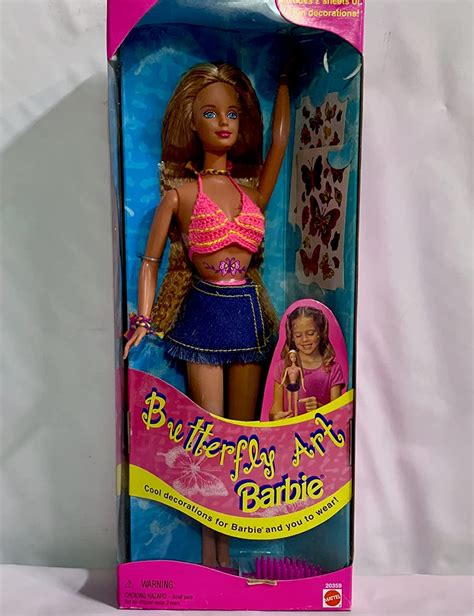 Barbie Butterfly Art Doll 1998 Amazonde Spielzeug