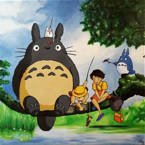 Il Mio Vicino Totoro My Neighbor Totoro On Behance