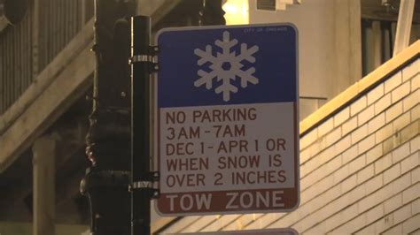 248 Vehicles Towed In First Night Of Chicagos Winter Overnight Parking