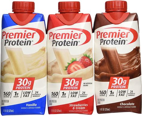 Lot Of 12 Premier Protein 30g High Protein Shakes 11 Oz Variety Pack