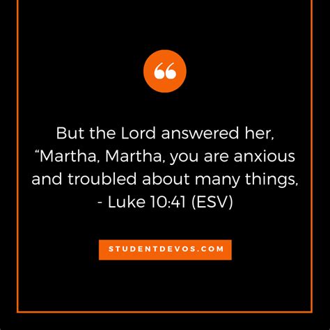 Daily Bible Verse And Devotion Luke 1041 Student Devos Youth And