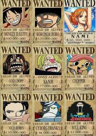 Recompensas Dos Mugiwaras P S Wano One Piece Brasil Amino