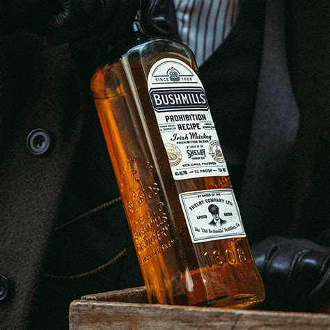 Bushmills Prohibition Recipe Irish Whiskey Peaky Blinder Edition