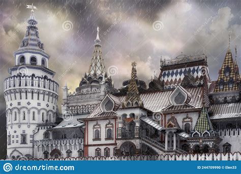 The Iconic Complex Kremlin In Izmailovo Aka Izmailovsky Kremlin A