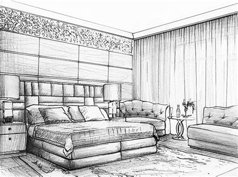 Interior Sketches Concept Эскизы интерьера On Behance Interior