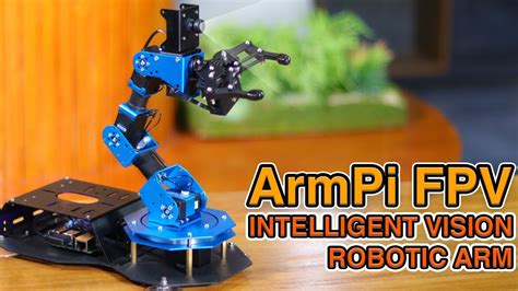 Hiwonder Armpi Fpv Ai Vision Raspberry Pi Ros Robotic Arm With Python