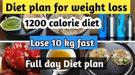 Diet Plan To Lose Weight Fast Lose 10kgs In One Month 1200 Calorie